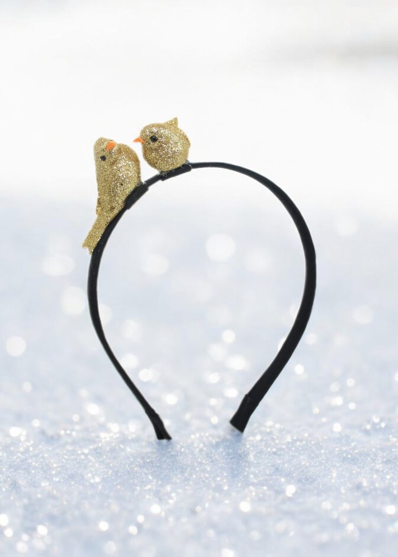 Lovebirds Hair Bow - Image 2