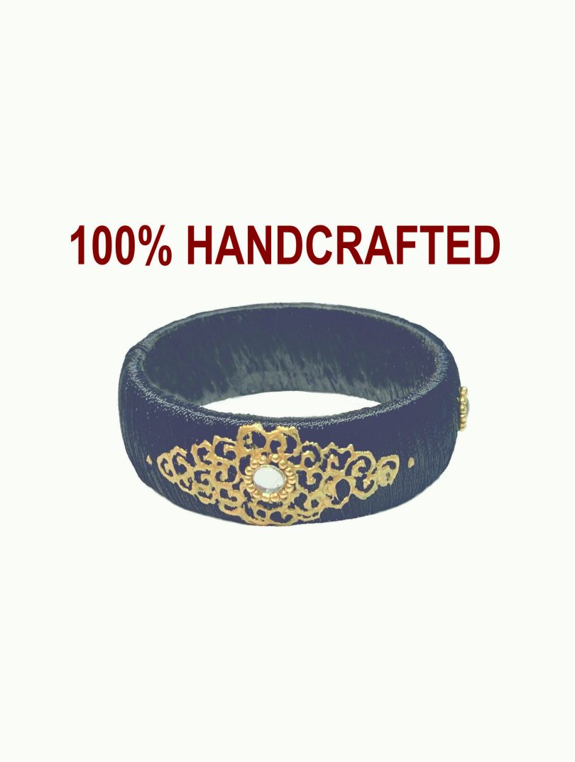 sabis Thread Bangle with handdrawn Designs - Image 11