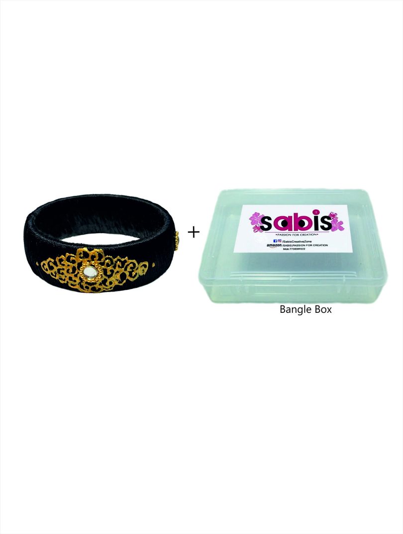 sabis Thread Bangle with handdrawn Designs - Image 13