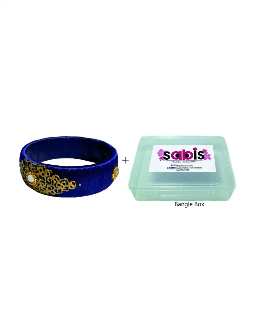 sabis Thread Bangle with handdrawn Designs - Image 7