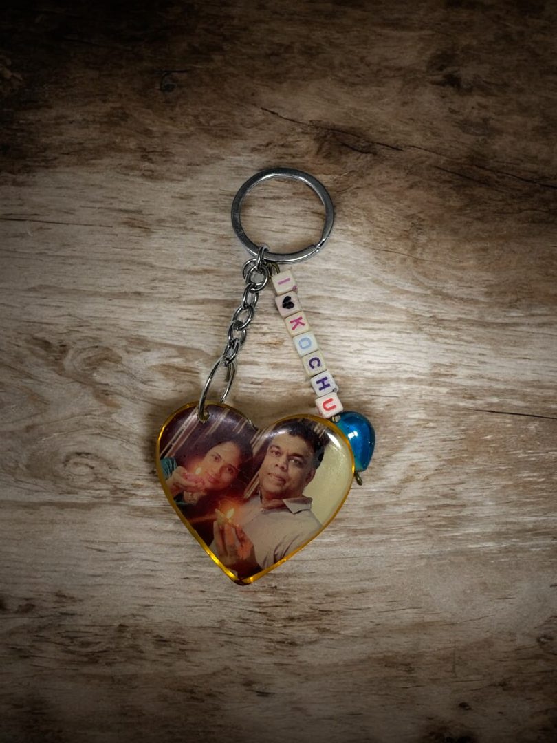Resin Keychains- ( Customised Photo ) - Image 2