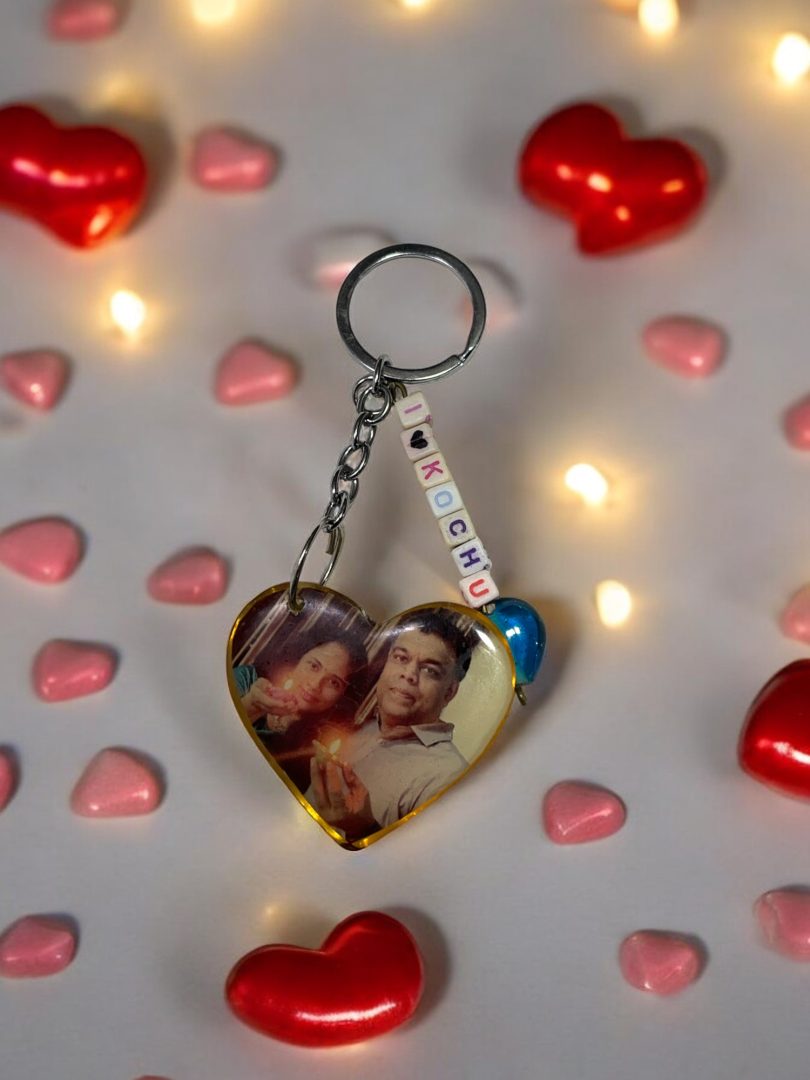 Resin Keychains- ( Customised Photo ) - Image 3