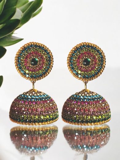 Multicoloured  Stone Jumki