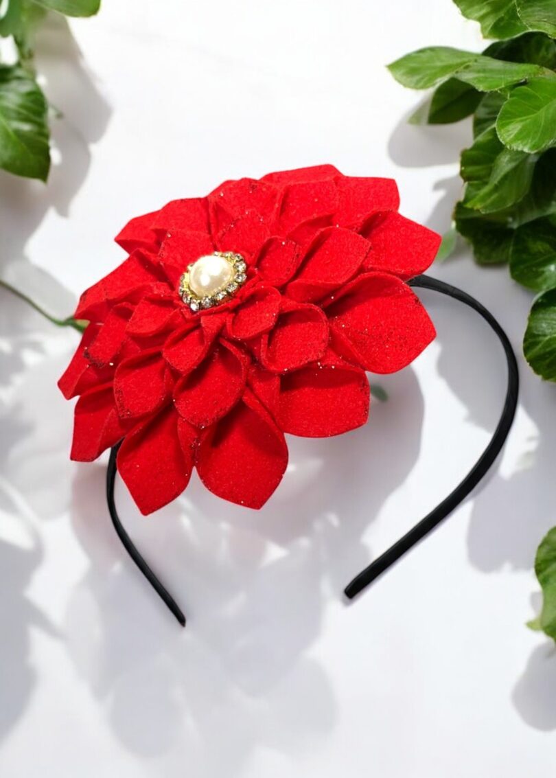 HHB24-Felt Fabric DALIYA Flower - Image 3