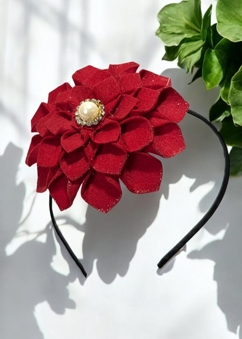 HHB24-Felt Fabric DALIYA Flower