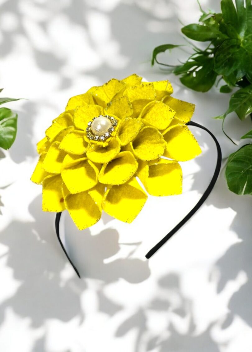 HHB24-Felt Fabric DALIYA Flower - Image 4